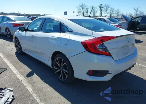 2019 Honda Civic Sport from USA, damaged, VIN 2HGFC2F89KH549223